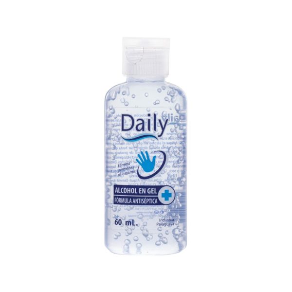 Álcool em Gel Antisséptico Daily 70% 60mL