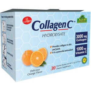 Alfa Vitamins Collagen C Hydrolysate 3000 MG Vitamin 1000 MG (30 Unidades)