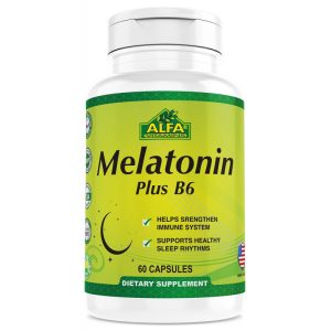 Alfa Vitamins Melatonin Plus B6 (60 Capsulas)