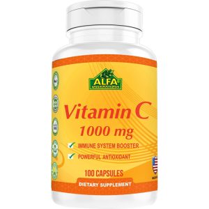 Alfa Vitamins Vitamin C 1000 MG (100 Cápsulas)