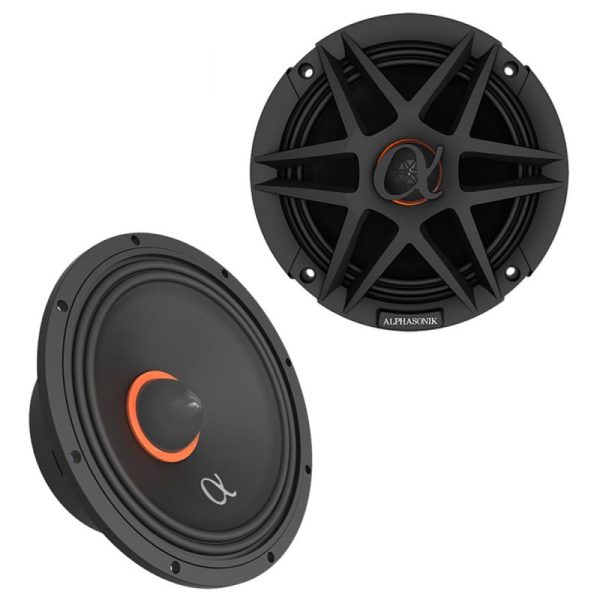 Alto Falante Automotivo AlphaSonik ABM65 6.5" 600Watts