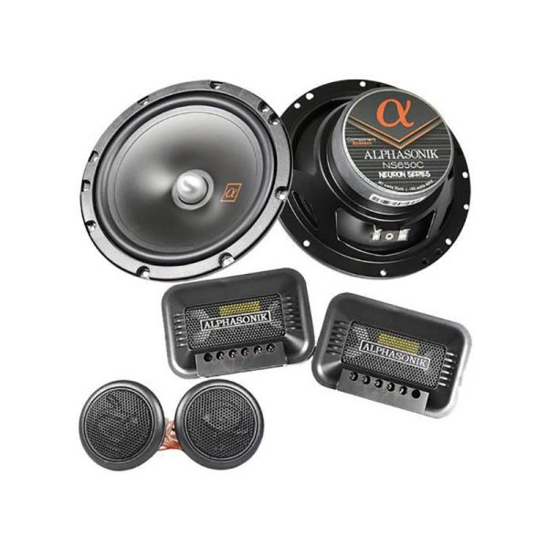 Alto Falante Automotivo AlphaSonik NS650C 6.5" 180Watts