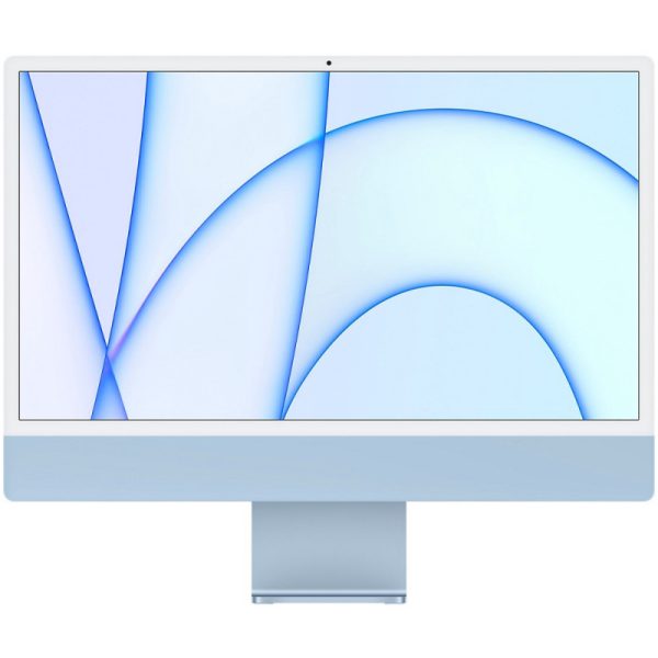 Apple iMac M1 8GB/256GB SSD 24" (2021) Blue MGPK3LL Touch ID (Inglês)