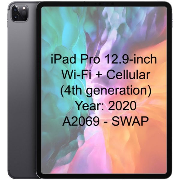 Apple iPad SWAP Pro 12.9" 512GB LTE Space Gray A2069 (GRADO A + Garantia Apple)
