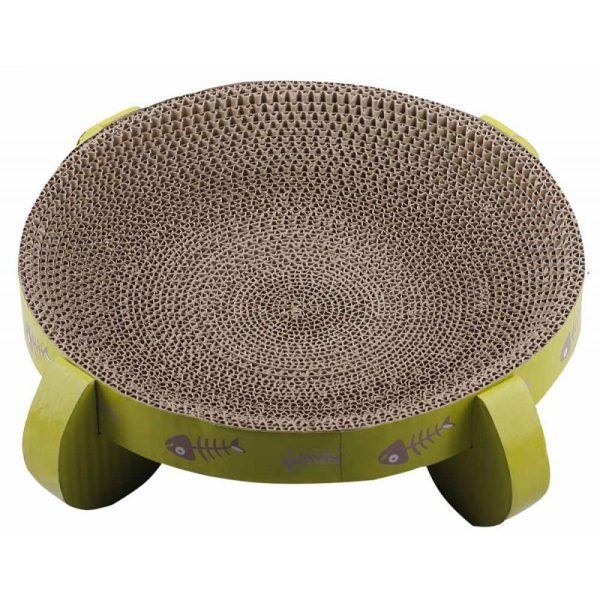 Arranhador de papelão para gato - Pawise 28491 Reversible Cat Scratcher