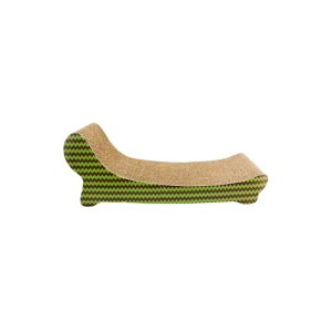 Arranhador de papelão para gato - Pawise 28494 Lounge Chair Cat Scratcher