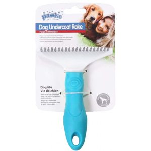 Arranhador de pelos para cães Turquesa L - Dog Undercoat Rake 11467