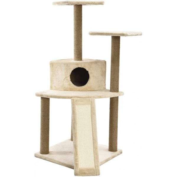 Arranhador para Gatos com Plataforma - Pawise Cat tree with Cave 28651