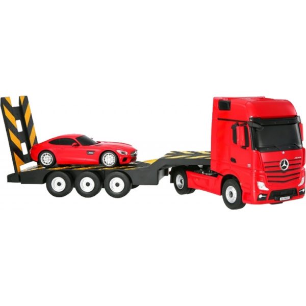 Automodelo Rastar Mercedes Benz Actros - Mercedes AMG GT 74940 1/24RC