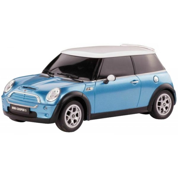 Automodelo Rastar Mini Cooper S 20900 (1/18) RC 2.7MHz Blue