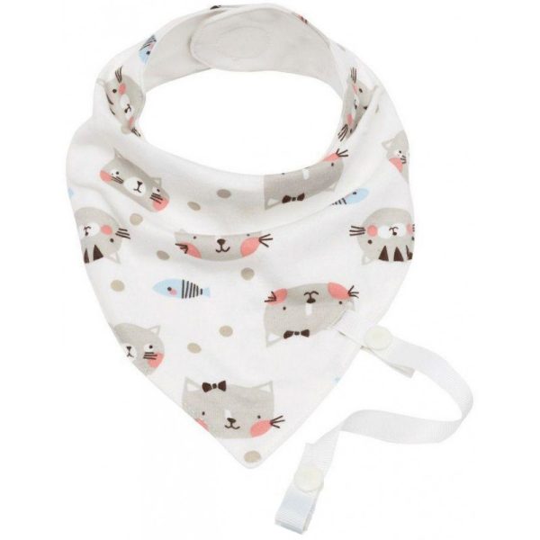 Babador bandana Buba 09785 com prendedor de chupeta