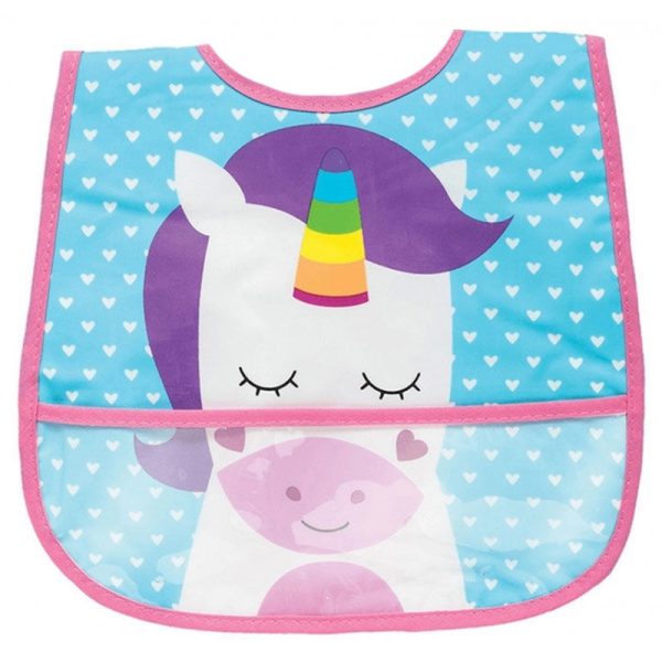 Babero com Bolso Unicornio Buba 08261