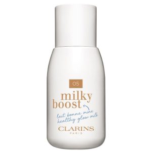 Base Clarins Milky Boost 05 Milky Sandalwood - 50mL