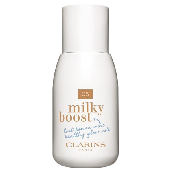 Base Clarins Milky Boost 05 Milky Sandalwood - 50mL