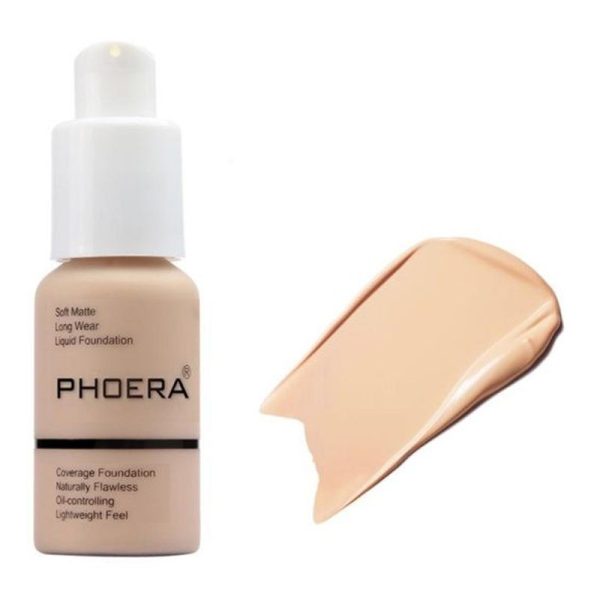 Base Phoera Soft Matte Finish 102 Nude - 30mL