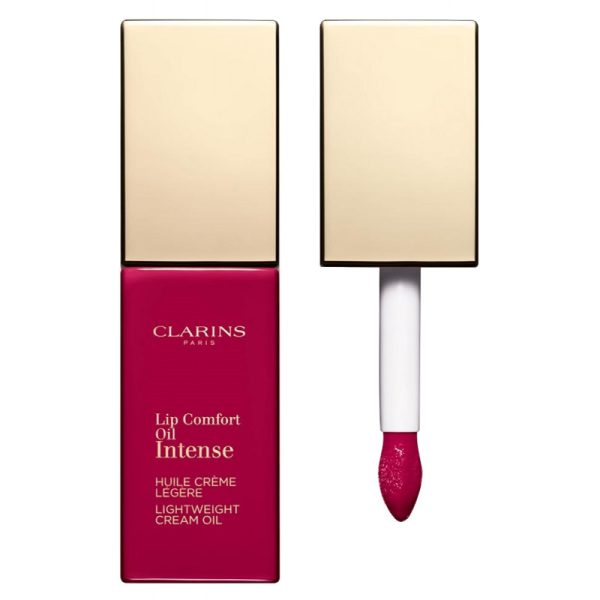 Batom Liquido Clarins Lip Comfort Oil Intense 05 Intense Pink - 7mL