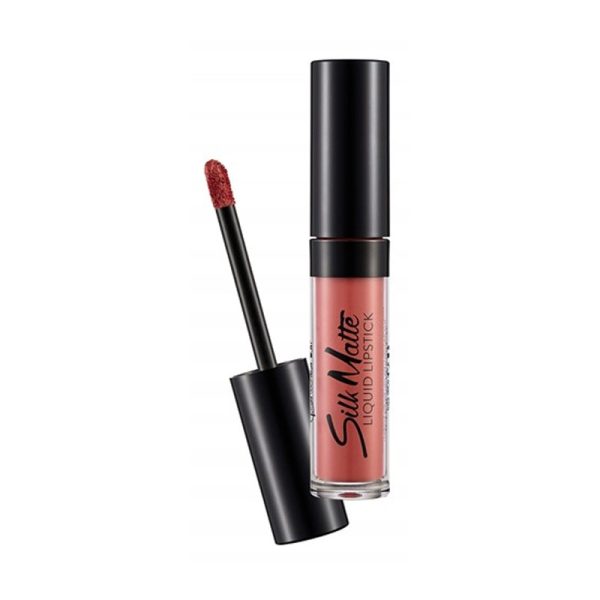 Batom Liquido Flormar Silk Matte 09  Nasty Coral