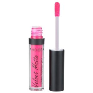Batom Liquido Phoera Velvet Matte 208 Pink - 2.5mL