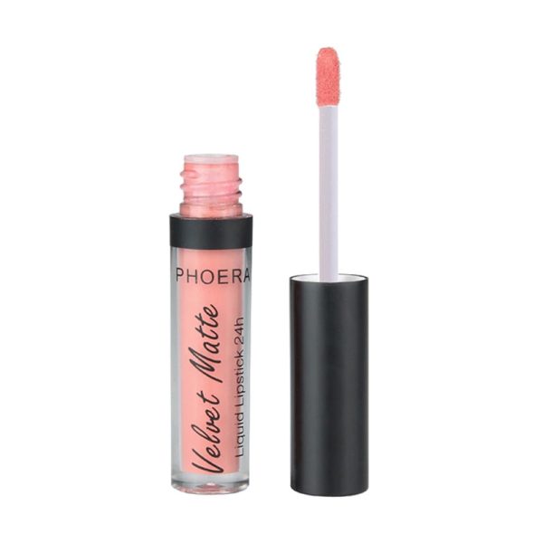 Batom Liquido Phoera Velvet Matte 212 Bleached - 2.5mL