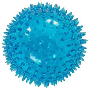 Bola para Mascote Azul 12.5cm - Pawise Spiky Ball 14502