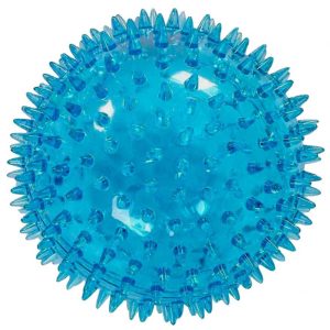 Bola para Mascote Azul 12.5cm - Pawise Spiky Ball 14502