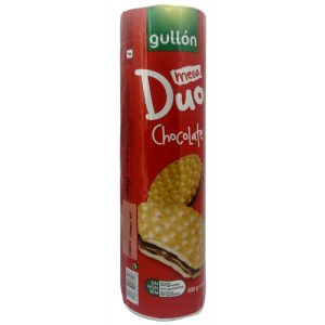 Bolacha Gullón Mega Duo Chocolate 500g
