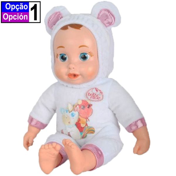 Boneca Baby Nice Bébé chorão - RV-191512