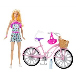 Boneca Barbie Passeio de Bicicleta -  Mattel FTV96