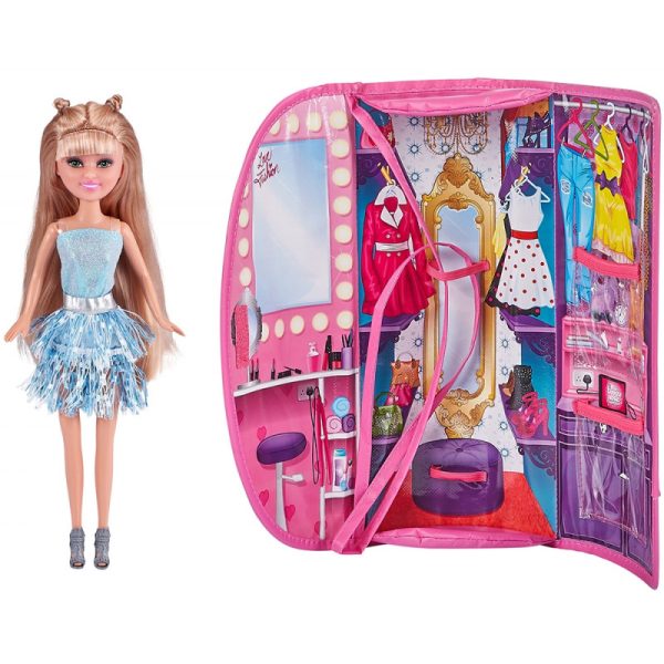 Boneca + Carteira Necessáire Zuru Sparkle Girlz - 10003