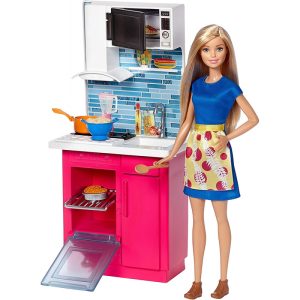 Boneca Mattel Barbie Cozinha DVX54
