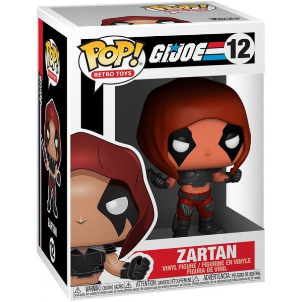 Boneco Zartan - G.I.JOE - Funko POP! 12