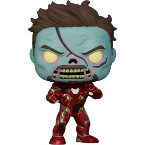Boneco Zombie Iron Man - What If...? - Funko POP! 944