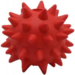 Brinquedo para Cães Vermelho 8cm - Pawise Dura-Rubber 14716