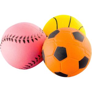 Brinquedo para Çao 6cm (3 peças) - Pawise Sponge Ball 14764