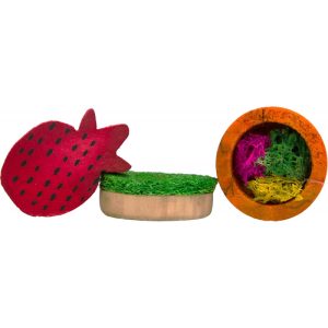 Brinquedo para Roedores 2.5cm (3 peças) - Pawise Play & Chew 39121