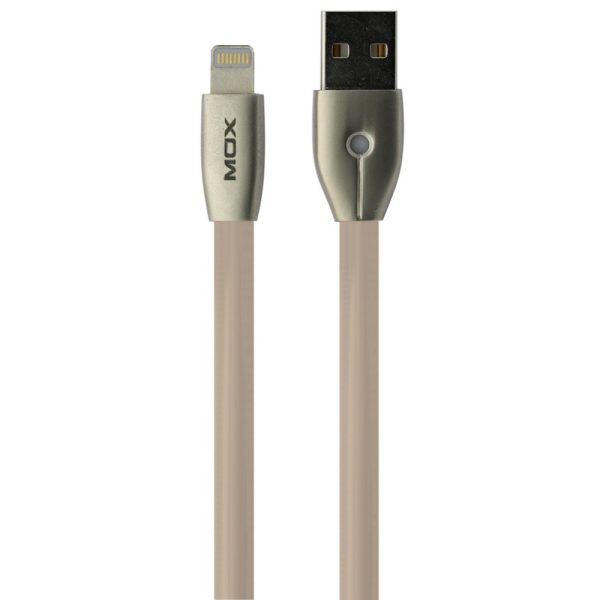 Cabo Mox USB/Lightning MO-44 1m - Dourado