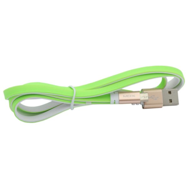 Cabo Mox USB/MicroUSB MO-85 1m - Verde