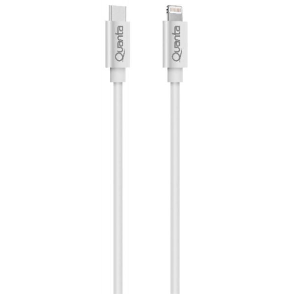 Cabo USB-C a Lightning Quanta Essentials QTCTL70 5A Fast Charge 1