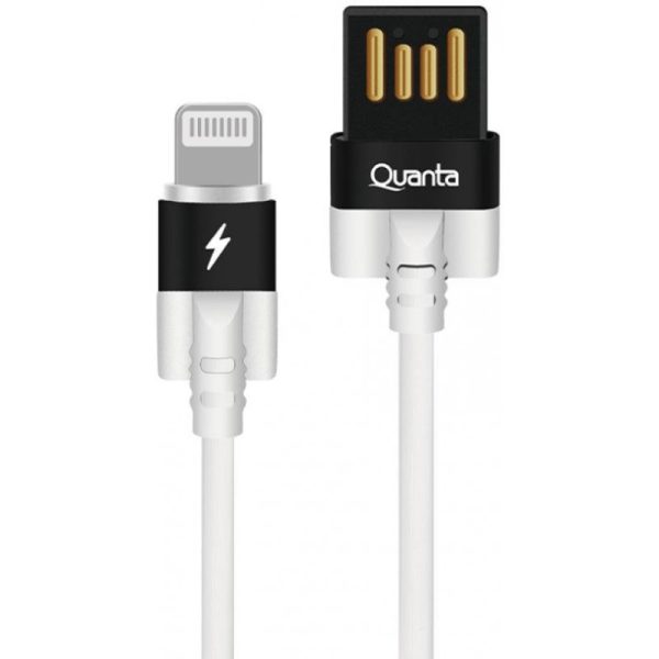 Cabo USB para Lightning 3A Quanta QTCUL50  Branco