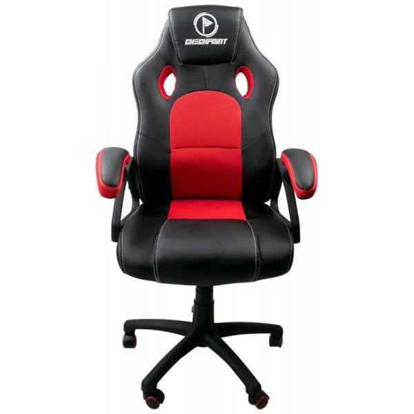 Cadeira Gaming CheckPoint CP-1000 (Ajustável) Preto/Vermelho