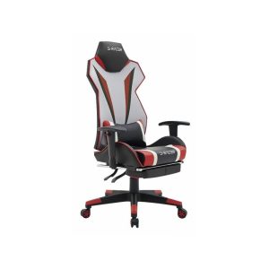Cadeira Gaming Empoli Mesh HESX0056 (Ajustável) Preto/Vermelho