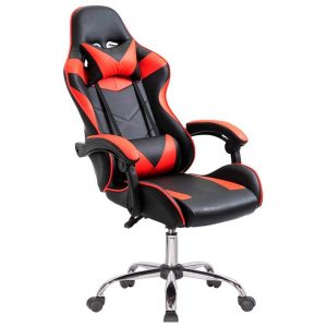 Cadeira Gaming Zensei ZS030 - Preto/Vermelho