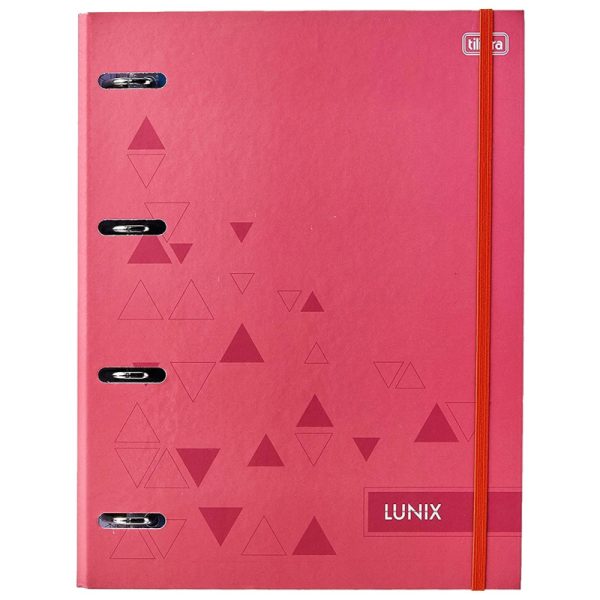 Caderno Argolado Tilibra Lunix 23347 com Elástico - 80 Folhas