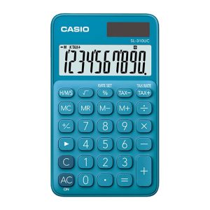 Calculadora Casio SL-310UC-BU (10 Dígitos) - Azul