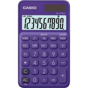 Calculadora Casio SL-310UC-PL (10 Dígitos) - Roxo