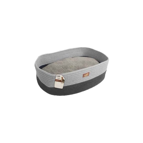 Cama para gato 42 x 30 x 14cm - AFP 2129 Oval Grey