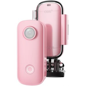 Câmera Portátil SJCAM C100+ Mini ActionCAM 2K/WiFi - Pink