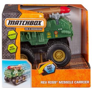 Caminhão Porta-mísseis Matchbox Mattel - Y3329