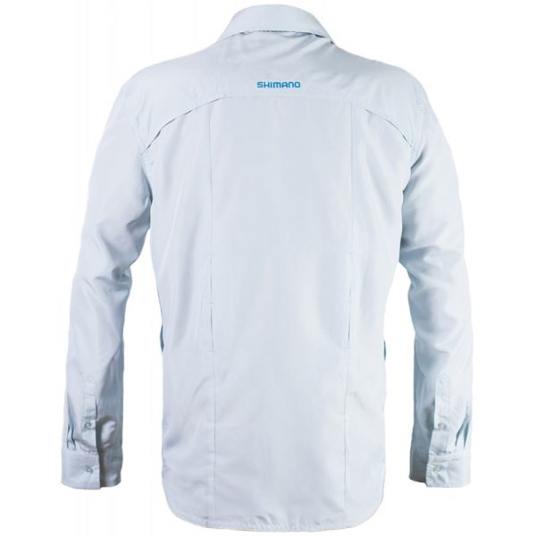 Camisa Shimano Vented Ice Grey