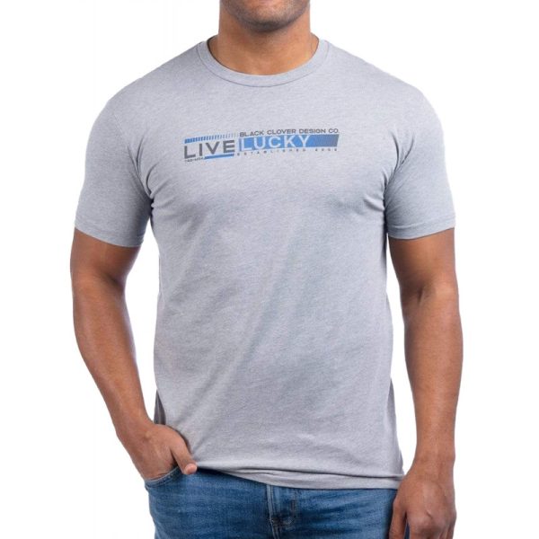 Camiseta Black Clover Live Lucky Horizon Heather - Masculina